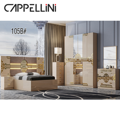 Assemblage simple du bois solide de meubles minimalistes de chambres à coucher pour l'hôtel Villia