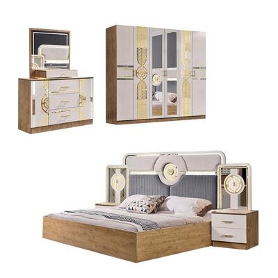 Chambre a Coucher Ensemble de chambres à coucher turques pas cher Gros de chambres à coucher de taille roi Lit en bois Ensemble de meubles de chambre moderne Pas de commentaires encore