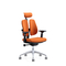 Conception ergonomique de la base 3D d'alliage d'aluminium de pivot de chaise de cuir de selle de repose-pieds de retour
