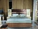 Les meubles à la maison en bois solides de chambre à coucher ont placé la garde-robe durable de lit de panneau de forces de défense principale
