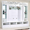 E1 MDF Board Automatic Lift White TV Lift Cabinet Caché Pop Up Cheminée