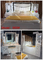 Couleur solide de petit Nightstand de miroir de Cherry Light Bedroom Sets Furniture lit de la moitié du siècle