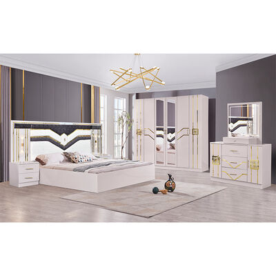 Wholesale Price Complete Bedroom Sets Furniture Double Bed Wooden Frame Modern Luxury Full Home king Size Bedroom Furniture Set