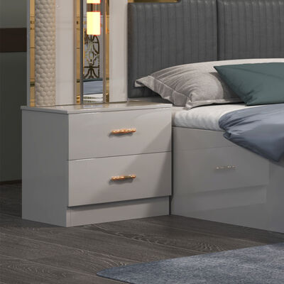 Chambre à coucher Ensemble complet Meubles Chambre à coucher Meubles Couleur Adolescent Bois personnalisé Meubles de maison blancs Ensembles modernes