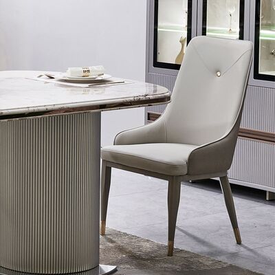 Table à manger en bois de luxe complète 6 sièges mobilier de maison de luxe grand bois table à manger en marbre moderne 4 chaises