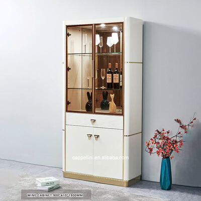 Ensemble de salle à manger de luxe moderne blanc 6 places, meubles de salle à manger en bois, ensemble complet de table à manger avec cadre en bois et 4 chaises