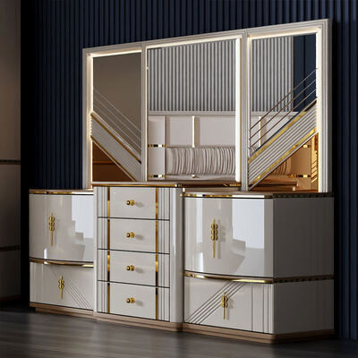 Vente en gros de meubles de chambre à coucher de luxe complets turcs