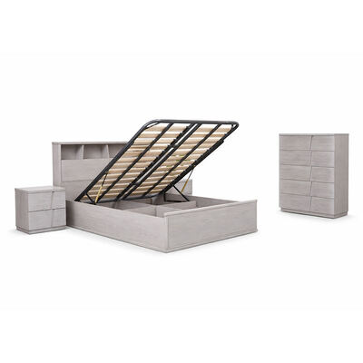 Ensembles de chambre à coucher modernes et complets Grand lit chambre king taille Lit double hôtel Entrepôt à domicile Cadre en bois massif Ensemble de meubles de chambre de luxe