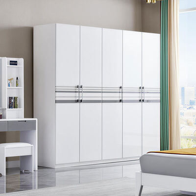 Ensemble de meubles de chambre à coucher Master Classic en bois de taille King Stockage Confortable haute qualité minimaliste Luxe Meubles modernes Chambre