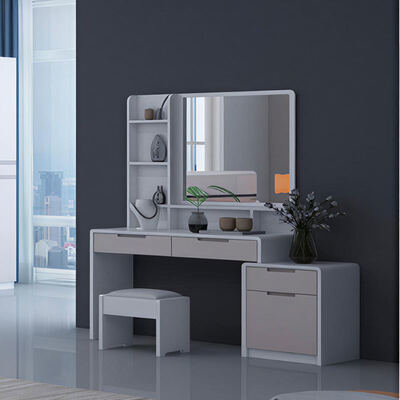 Ensemble de meubles de chambre à coucher Master Classic en bois de taille King Stockage Confortable haute qualité minimaliste Luxe Meubles modernes Chambre