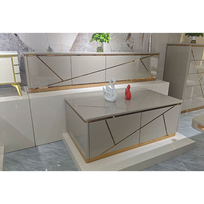 Design moderne Cabinet de télévision de salon en bois Entrepôt de la maison Meubles de luxe