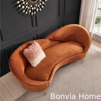 Modern Design 3 Seater Leisure Couch Living Room Sofa Set Sectional Home Furniture Luxury Lounge Velvet Fabric Sofa