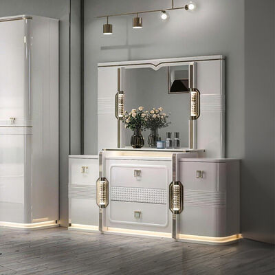 Ensembles De Chambre Coucher king Size Ensembles De Chambre De luxe maison Chambre Double en bois ensemble De meubles De Chambre moderne turc en bois