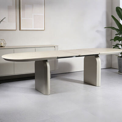 Foshan en gros en bois de luxe table à manger extensible réglable convertible meubles de salle à manger maison table à manger pliante