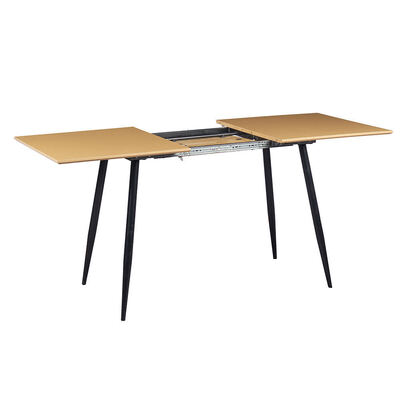 Prix de gros pas cher Table à manger pliante minimaliste Meubles de salle à manger Cuisine à domicile Table à manger extensible en bois moderne