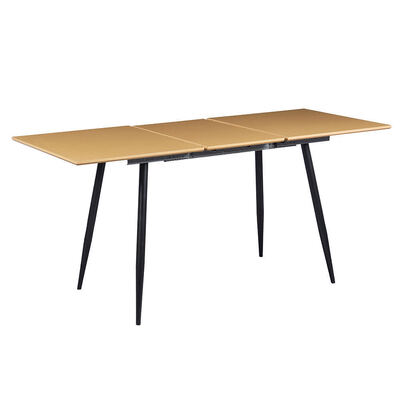 Prix de gros pas cher Table à manger pliante minimaliste Meubles de salle à manger Cuisine à domicile Table à manger extensible en bois moderne