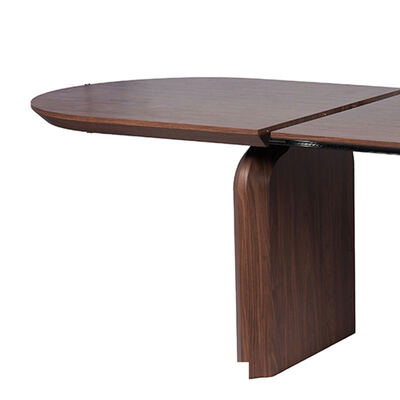 Table à manger pliable en bois moderne Meubles de salle à manger Réservatoire Nordique à domicile Luxe Table à manger extensible