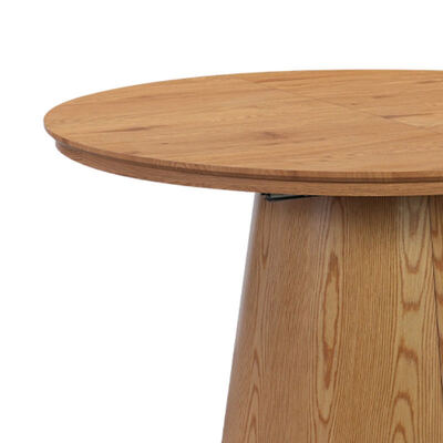 Table à manger ronde minimaliste extensible Meubles de salle à manger en bois Économiser de l'espace pour la maison