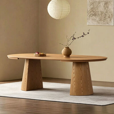 Table à manger ronde minimaliste extensible Meubles de salle à manger en bois Économiser de l'espace pour la maison