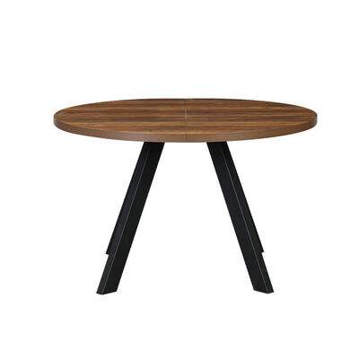 Vente en gros de tables à manger en bois modernes extensibles meubles de salle à manger pliants rondes réglables