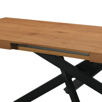 Table à manger pliante rectangulaire moderne bon marché Table à manger pliante en bois simple