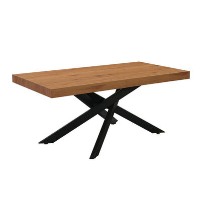 Table à manger pliante rectangulaire moderne bon marché Table à manger pliante en bois simple