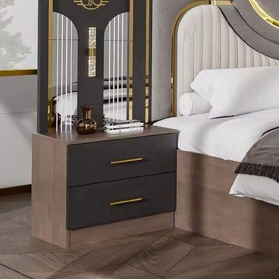 Ensemble de meubles de chambre moderne turc en gros Ensemble complet de 5 pièces de taille roi Chambre de couchée Cadre en bois Ensemble de meubles de chambre