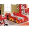 Les meubles de chambre à coucher d'enfants placent le lit de voiture en bois de course de forces de défense principale avec le stockage 2100mm