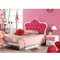Meubles de chambre à coucher de filles de Cappellini avec princesse Bed de rose de bureau 1280*2050mm