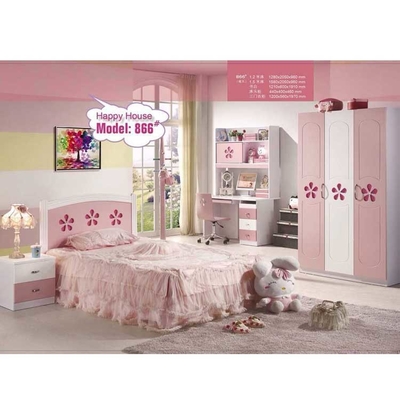 Princesse en bois Kids Furniture de Disney de rose de chambre à coucher d'enfants de Cabrini